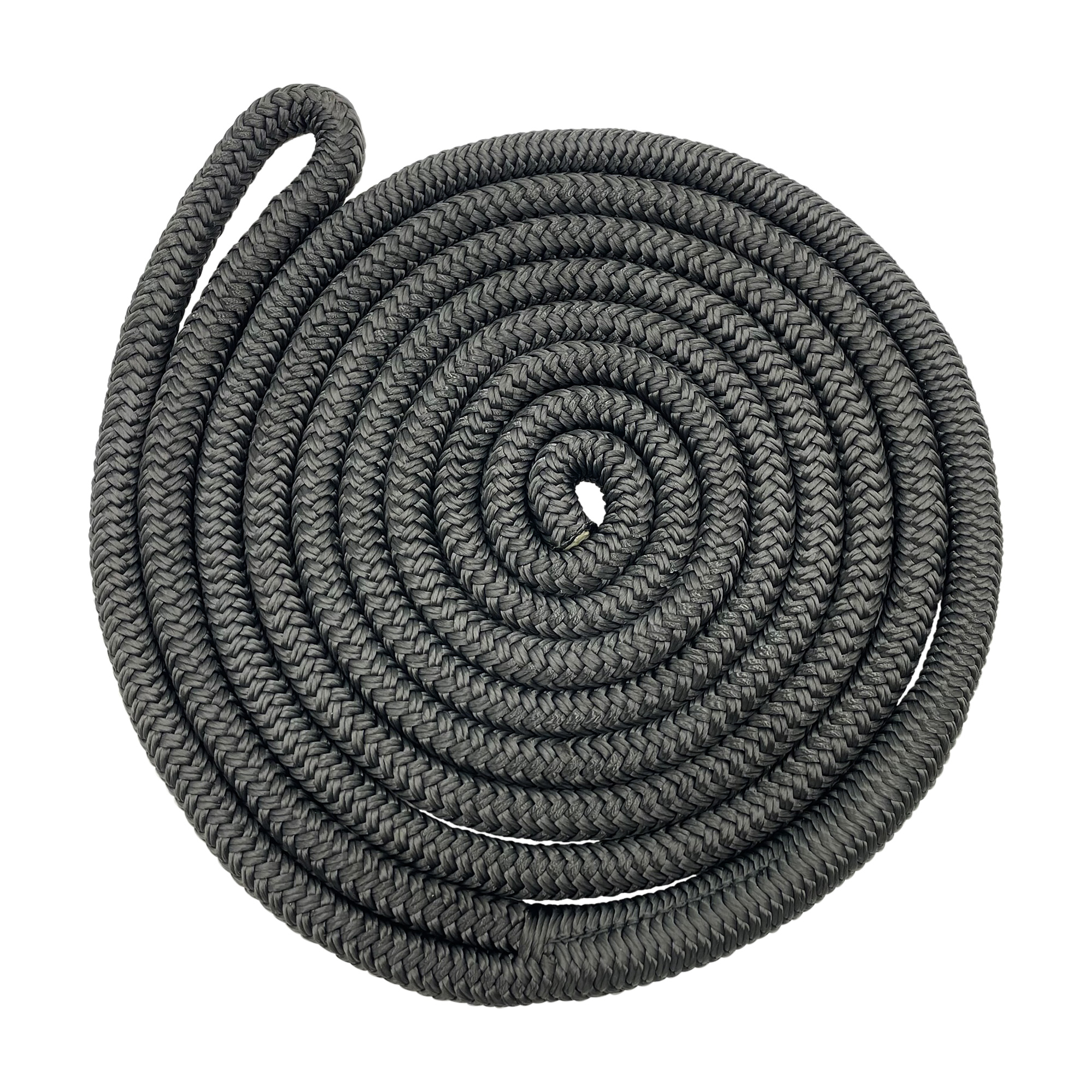 1/2in X 10ft DblBrd DockLine-BLK p/Blister - Click Image to Close