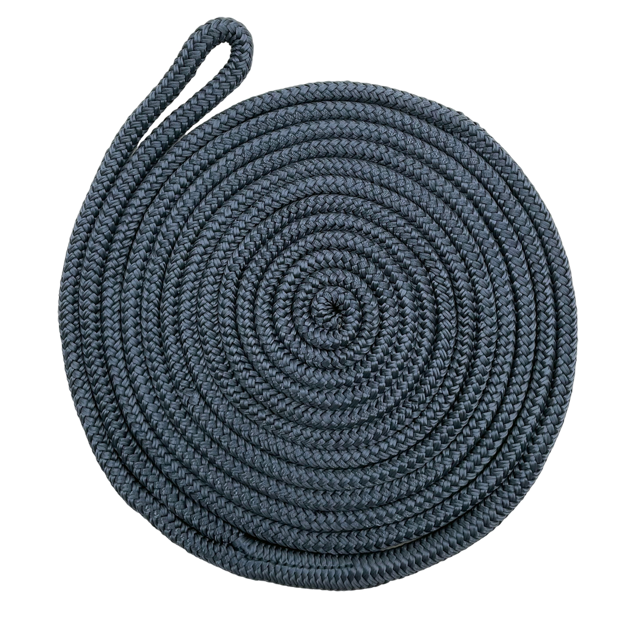 3/8in X 20ft DblBrd DockLine-Navy - Click Image to Close